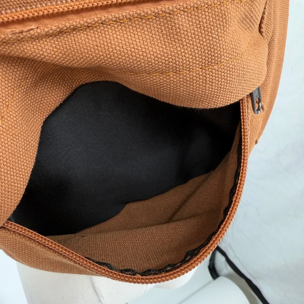 Carhartt WIP Canvas Sling Crossbody Bag Brown Duck Messenger Hip Pack